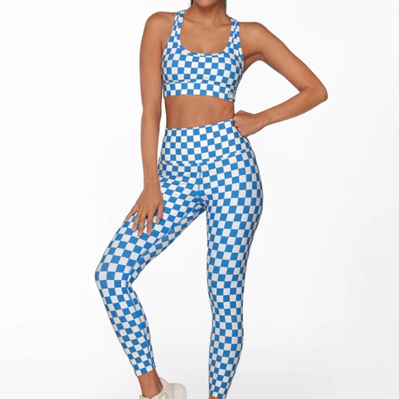 Lorna Jane Speedway Excel Ankle Biter Leggings and sports bra - size small - Picture 1 of 6